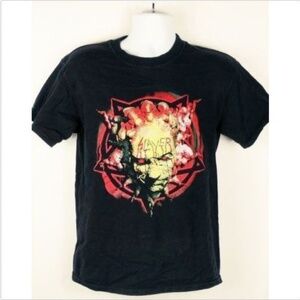 Slayer Men's T Shirt Medium Vintage 90s Graphic